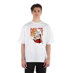 GreenMint Unisex Beyaz Oversize T-shirt Chainsaw Man Power Beyaz S