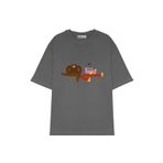 GreenMint Unisex Oversize Russian man and Band music from Russia. Russian man and bear dan_OE1788