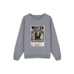 GreenMint Unisex Oversize Sweatshirt HARRY POTTER WANTED Gri M