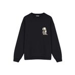 GreenMint Unisex Oversize Sweatshirt Standing Appa Avatar The Last Airbender Active Siyah 2XL