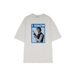 GreenMint Unisex Oversize T-shirt Han Solo Retro I Know Kum Gri M