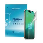 Greenmnky iPhone 13 Pro-Max Pro Clear Edition Panzerfolyo Şeffaf Ekran Koruyucu