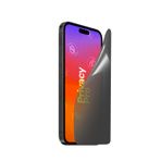 Greenmnky iPhone 15 Privacypro Panzerfolyo Şeffaf Ekran Koruyucu