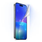 Greenmnky iPhone 15 Pro Eyecare Panzerfolyo Şeffaf Ekran Koruyucu