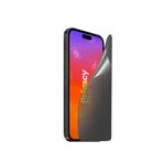 Greenmnky iPhone 16 Plus Privacypro Panzerfolyo Şeffaf Ekran Koruyucu