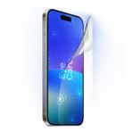 Greenmnky iPhone 16 Pro Max Eyecare Panzerfolyo Şeffaf Ekran Koruyucu