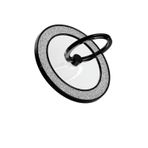 Greenmnky Magnetic Ring Holder Metal Manyetik Halka Özellikli Cep Telefonu Yüzük Tutucu Siyah