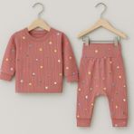 Greenmoon %100 Pamuk Bebek Pijama Takımı - 00406 Pembe - 12 - 18 Ay
