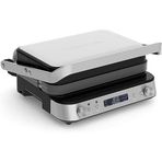 GreenPan Bistro 2000 W Temaslı Izgara – Thermolon™ Volt Seramik Yapışmaz, Çift Taraflı Döküm Plaka, PFAS’sız, Çıkarılabilir & Bulaşık Makinesinde Yıkanabilir