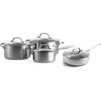 Greenpan CC005244-001/CC004782-001 Geneva 3PLY 8 Parça Çelik Tencere Seti