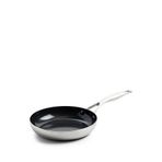 Greenpan Geneva Çelik Kızartma Tavası 18 Cm - Gümüş