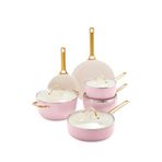 Greenpan Padova Blush Pink 10 Parça Tencere Seti - Pembe