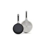 Greenpan Stanley Tucci 20 cm+26 cm 2'li Çelik Kızartma Tava