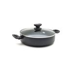 Greenpan Torino™ 28 cm Basık Tencere – 4,3 LT, Thermolon™ Seramik Yapışmaz Kaplama, İndüksiyon Uyuml