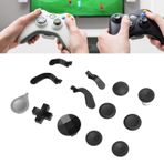 Greensen Metal Başparmak Sapları Gamepad Takas Kürekler Metal Thumbsticks Kürekler Kiti Elite Serisi 2 Denetleyici Için Yedek Metal Thumbsticks (BLACK)