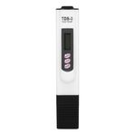 Greensen Su Kalitesi İzleme Için LCD Dijital TDS Metre Test Cihazı Su Arıtma Cihazları Havuzları Hidroponik Için 0-9999 Ppm Sıcaklık (WHITE)