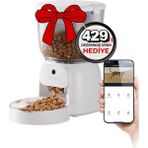 Greenwich Otomatik Mama Kabı | 4 L | Kameralı | 720 P Hd | Akıllı | Kedi Köpek