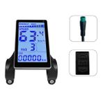 Greethga 1 ADET Elektrikli Bisiklet LCD Metre Elektrikli Scooter M5 LCD Panel Ekran 5 Pin 24 V 36 48 60 Evrensel Su Geçirmez Konnektör