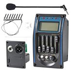 Greethga akustik gitar, 5 bantlı ekolayzır, piezoelektrik tuner, gitar preamplifikatörü, mikrofon LCD ekranlı