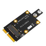Greethga M.2 Key B A Mini PCI-e Adaptörü Çift Bantlı Nano SIM Kart Adaptörü, 3G/4G/5G Adaptör Kartı Tutucu Gösterildiği Gibi PCB Modülü Çok Fonksiyonlu
