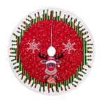 Greethga Noel Ağacı Eteği Noel Baba - Noel Ağacı Taban Sarma Tatil Ağacı Süsleri Zemin Paspası İç Mekan Dış Mekan için B Kolay Kurulum Kolay Kullanım