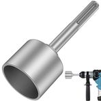 Greethga SDS-Max Zemin Çubuğu Sürücüsü, 65mm Ağır Hizmet Tipi Çelik Matkap Ucu Sürücüsü, RotaryHammer Matkap Topraklama Çubukları için (6,5 cm)