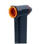 Greethga Turbo Fan Sessiz Jet Fan 28,8 mm Motor Fırça Toplayıcı Tip-C PD Toz Toplayıcı Hızlı Şarj Toz Giderme için Saç Kurutma Makinesi