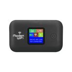 Greethga WiFi yönlendirici taşınabilir modem kablosuz 4G mini erişim noktası dış mekan 150 Mbps cep Mifi SIM kart yuvası tekrarlayıcı 3000 mAh gri demir