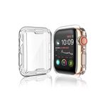 GREGOSS Apple Watch 1,2,3, (42 MM) Uyumlu 360 Tam Koruma Yumuşak Silikon Kılıf