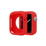GREGOSS Apple Watch 2,3,4,5,6,se,7,8,9 Uyumlu Ultra Yumuşak Silikon Kılıf (44 MM) Koruyucu