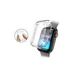 Gregoss Apple Watch 4 5 6 Se Serisi (44Mm) 360 Tam Koruma Şeffaf Silikon Kılıf