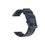GREGOSS Galaxy Watch 3-4 , Huaweı Gt 2/3/4/- Kumaş Deri Spor Bandı 46 22 Mm Uyumlu Kordon Band