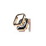 GREGOSS Lüx Apple Watch 1 2 3 4 5 6 7 8 Se 9 Uyumlu 40 Mm Rose Gold Dokunmatik Etkilemeyen 360 Koruma Kılıf