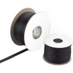 Gremtek 6mm 100 Metre Halojen Free Kablo Toplama Çorabı Düzenleyici Koruyucu Spiral - Siyah