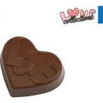 Greyas Moulds Polikarbon Kalp Pralin Çikolata Kalıbı 9.9 gr | CM-3841