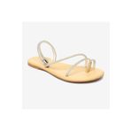 Greyder 4Y2WS50751 Kadın Beyaz Hakiki Deri Sandalet
