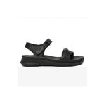 Greyder 5Y2FS33580 Siyah Hakiki Deri Kadın Sandalet