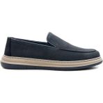 Greyder 64696 Lacivert Erkek Deri Baskılı Lastikli Comfort Casual Ayakkabı