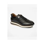 Greyder Erkek Siyah Hakiki Deri Sneaker Ayakkabı 4Y1SA62594
