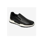 Greyder Erkek Siyah Hakiki Deri Sneaker Ayakkabı 4Y1UA17361