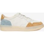 Greyder Erkek Taba Gri Hakiki Deri Sneaker Ayakkabı 4Y1SA62609 - Taba - Gri