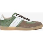 Greyder Erkek Vizon Yeşil Hakiki Deri Sneaker Ayakkabı 6Y1SA18940 - Yeşil - Vizon