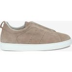 Greyder Kadın Açık Vizon Kırışık Rugan Hakiki Deri Sneaker Ayakkabı 6Y2SA59405 - Vizon Süet