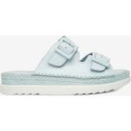 Greyder Kadın Bebe Mavi Hakiki Deri Comfort Terlik 6Y2TT50757 - Bebe Mavisi