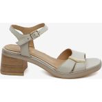 Greyder Kadın Bej Hakiki Deri Topuklu Sandalet 5Y2WS59244