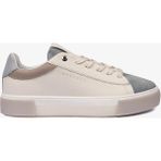 Greyder Kadın Beyaz Mavi Hakiki Deri Sneaker Ayakkabı 4Y2SA33200 - Beyaz - Mavi