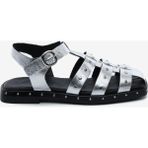 Greyder Kadın Gümüş Hakiki Deri Sandalet 5Y2CS34462