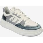 Greyder Kadın Mavi Beyaz Hakiki Deri Sneaker Ayakkabı 4Y2SA33220 - Mavi - Beyaz