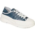 Greyder Kadın Mavi Hakiki Deri Sneaker Ayakkabı 4Y2SA33400