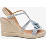 Greyder Kadın Mavi Hakiki Deri Topuklu Sandalet 5Y2WS59228